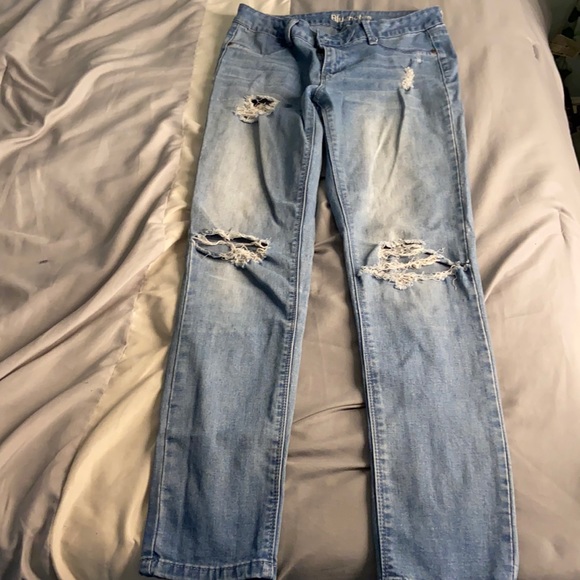 Blue notes low rise jeggings - Picture 2 of 3